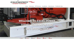 Desktop Screenshot of excelpowerltd.co.uk